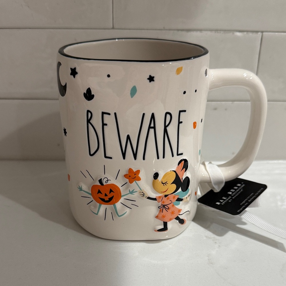 Rae Dunn Disney Beware Mug